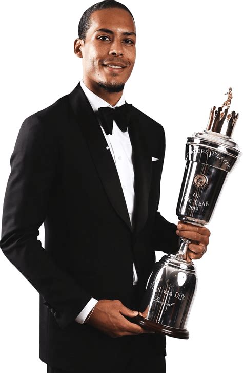 Virgil van Dijk PFA Player of the Year Awards football render ...