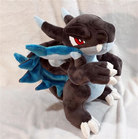 Pokemon - Mega Charizard X custom plush by Kitamon on DeviantArt