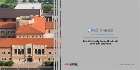 Rice University Jones Graduate School of Business: A Top-Ranked ...