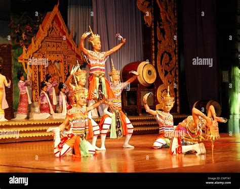 The famous Thai Culture and traditional dances show in Nong Nooch tropical garden, Pattaya ...