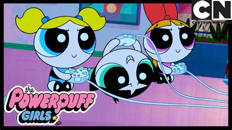 The Girls Are Too Busy Playing Video Games | Powerpuff Girls | Cartoon Network - YouTube