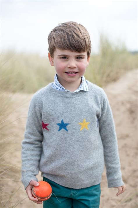 Prince Louis Celebrates Fourth Birthday With New Photos