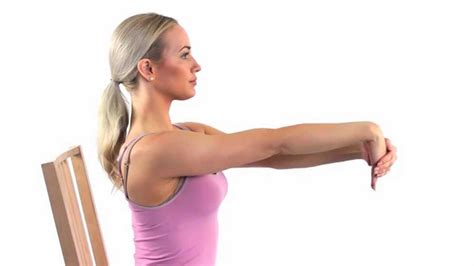 How to do a Wrist Flexion Stretch with Internal rotation (to stretch the forearm extensor ...