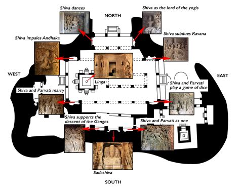 Elephanta Caves Map