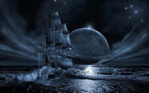 Ghost Pirate Ship Wallpapers - Wallpaper Cave