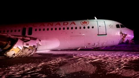 Air Canada says cause of crash landing not yet identified