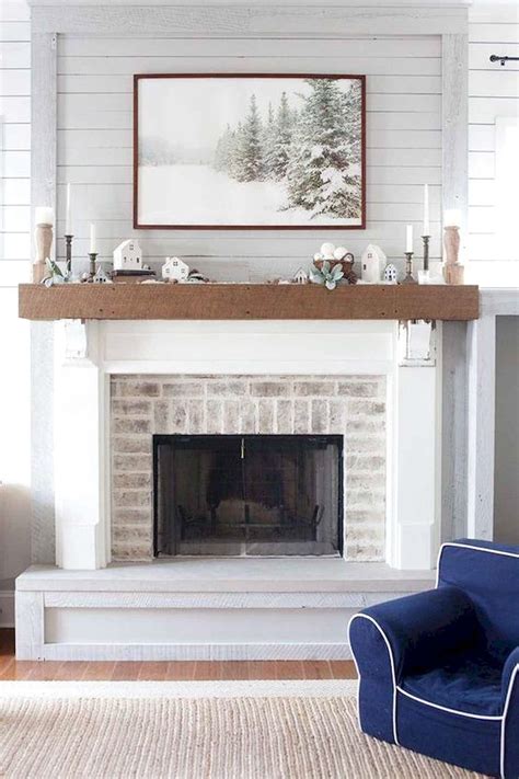 How To Paint A Wood Fireplace Mantel White – Fireplace Guide by Linda