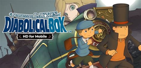 Professor Layton and the Diabolical Box HD now available for iOS and Google Play - Just Push Start