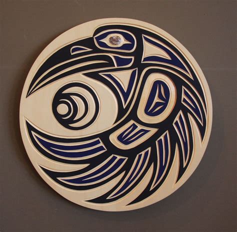 HARVEY JOHN Original Haida Carvings | Crow art, Haida art, Aboriginal art