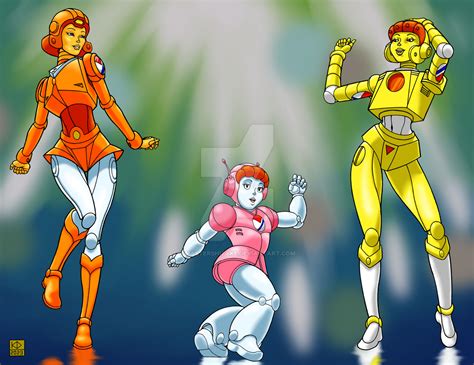 Ladies of Mighty Orbots by Mastershizake on DeviantArt