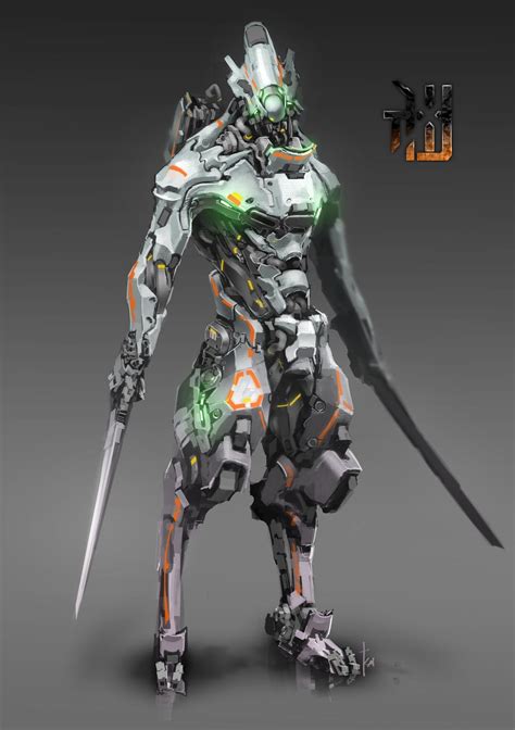 ガス壱 on Twitter | Robot concept art, Armor concept, Robots concept