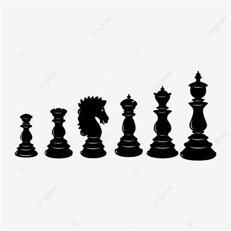 Chess Set Clipart Hd PNG, Chess Vector Icons Set, Chess, Icons, Set PNG Image For Free Download