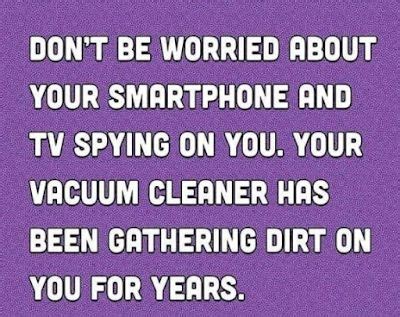 What Does Your Vacuum Cleaner Know About You?