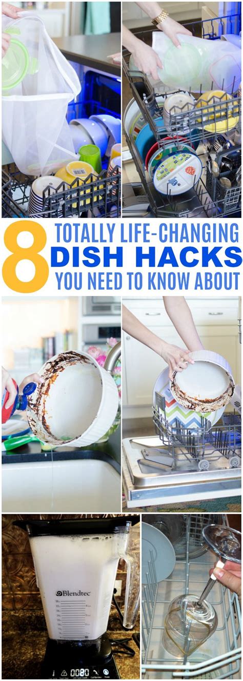 Dish Washing Hacks You'll Wish You Knew - DIYbunker | Washing hacks, Diy home cleaning ...