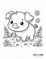 Pigs Coloring Pages 27  Fun And Educational Activities For Kids sketch template