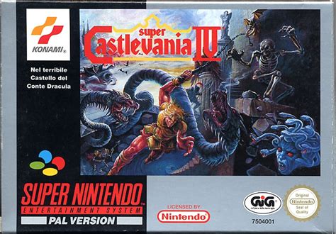 Super Castlevania IV (1991) box cover art - MobyGames