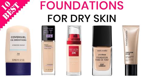 10 Best Foundations for Dry Skin | Top Hydrating, Soothing, and Anti-Aging Makeup Foundation ...