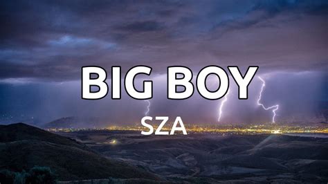 SZA - Big Boy (Lyrics) ft. Doja Cat - YouTube