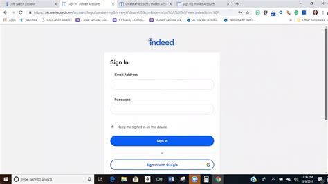 Indeed Login