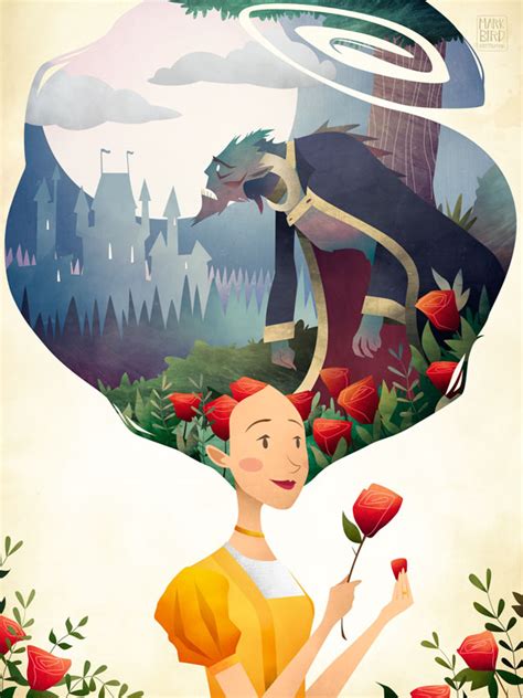 Fairy Tale Princesses | Mark Bird Illustration