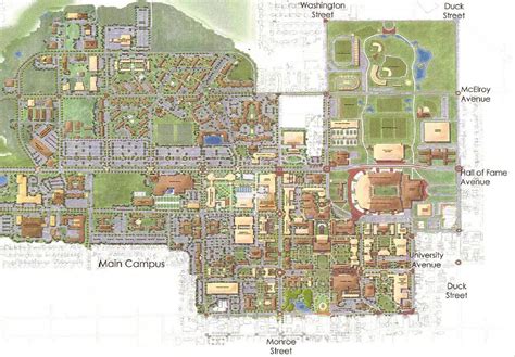 Oklahoma State University Campus Map