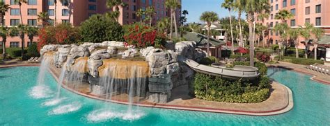 Caribe Royale Orlando Pool - Water Slide, Hot Tub, Waterfalls