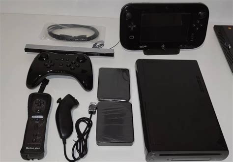 Nintendo WII U Deluxe Black Premiun Edition 32GB Custom 3TB - Etsy UK