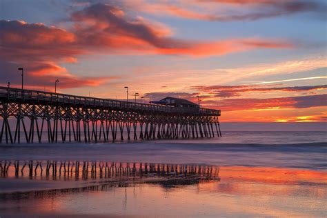 Sunrise at Surfside Pier, Myrtle Beach, South Carolina, | Visit myrtle beach, Myrtle beach trip ...