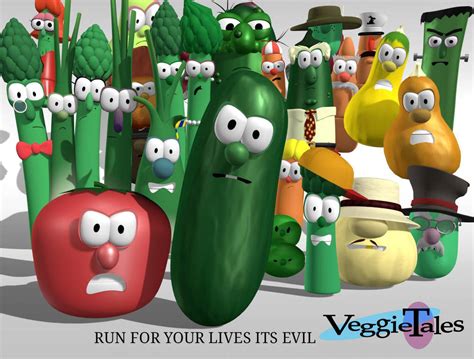 Evil Veggietales (3D Render) by jaguilarnavarro on DeviantArt