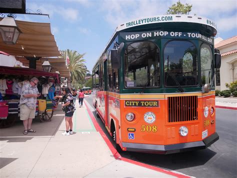 San Diego Trolley Tour Map