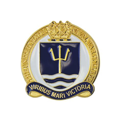 Naval War College Pin - Vanguard Emblematics