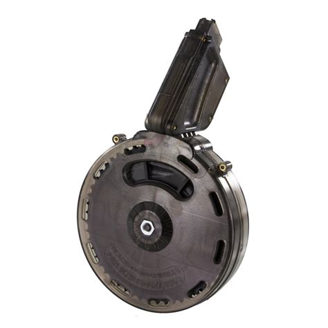 Black Dog 50 round .22LR drum magazine for Hammerli TAC R1 HK416 M4 ...