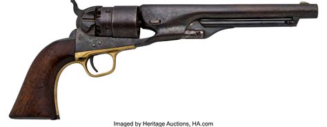 Superb Military Issue Colt 1860 Percussion Revolver Complete With | Lot #40097 | Heritage Auctions