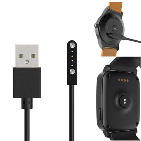 4 Pin Universal Smart Watch Magnetic Charging Cable Magnetic USB ...