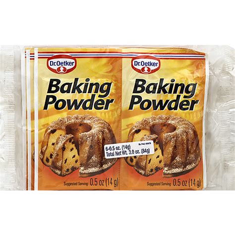 Dr. Oetker Baking Powder - 6 CT | Cooking & Baking Needs | FairPlay Foods