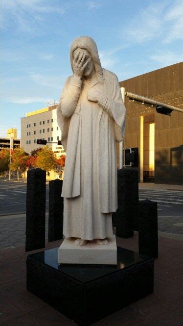 And Jesus Wept Statue ... Oklahoma City National Memorial & Museum | Oklahoma city national ...