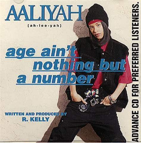 Aaliyah Age Ain't Nothing But A Number US Promo CD album (CDLP) (348256)