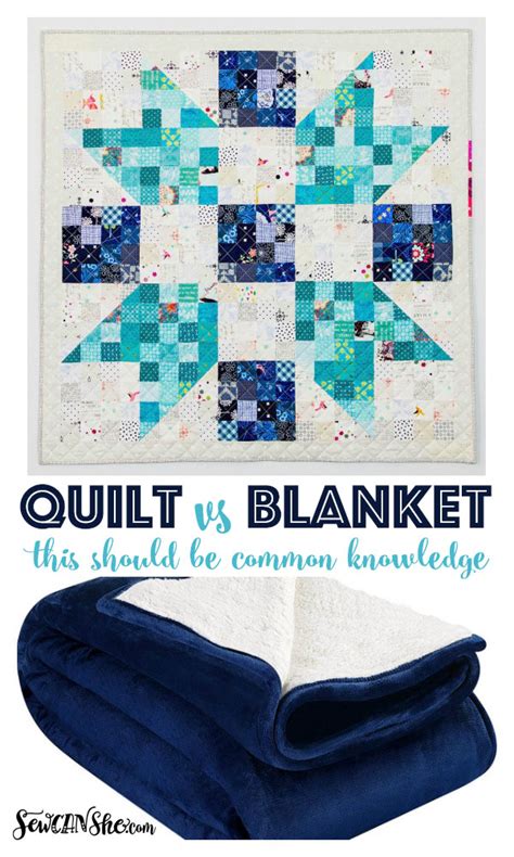 The difference between a Quilt and a Blanket - this should be common ...