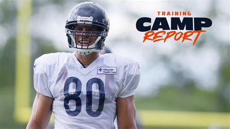 Chicago Bears TE Jimmy Graham feeling rejuvenated, making splash in training camp