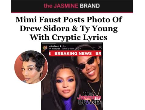 Mimi Faust Makes Cryptic Post About Ex Fiancée Ty Young & 'RHOA' Star Drew Sidora - theJasmineBRAND