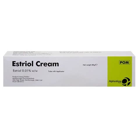 Buy Estriol Cream £49.99 - Medicine Direct