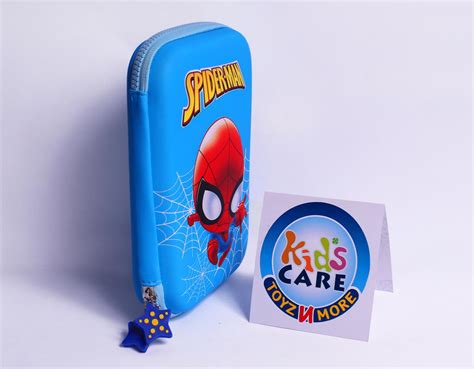 Spider Man 3D Zippered Unbreakable Stationery Organizer (KC5681) – Kids ...