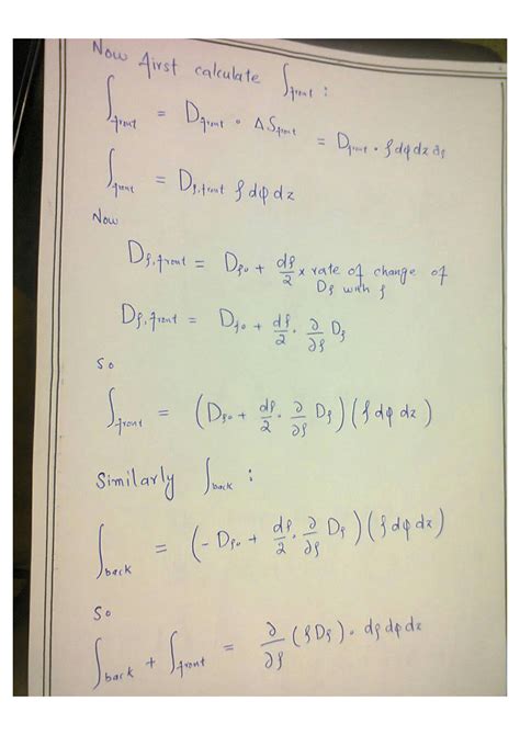 SOLUTION: Divergence of cylindrical coordinate system - Studypool