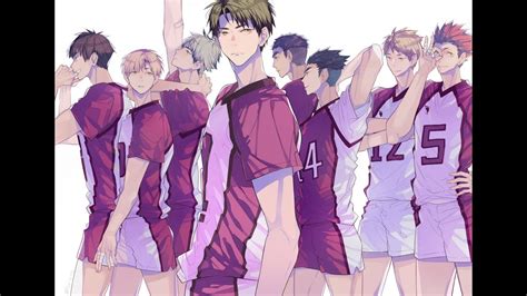 Haikyuu!! Character Theme Songs{Part 4:Shiratorizawa} - YouTube