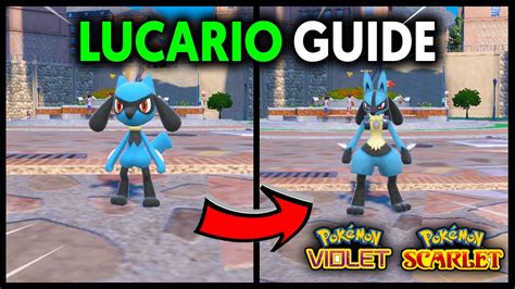 Pokemon Lucario Evolution Chart