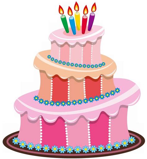 25+ Inspiration Image of Clip Art Birthday Cake - davemelillo.com | Birthday cake clip art ...