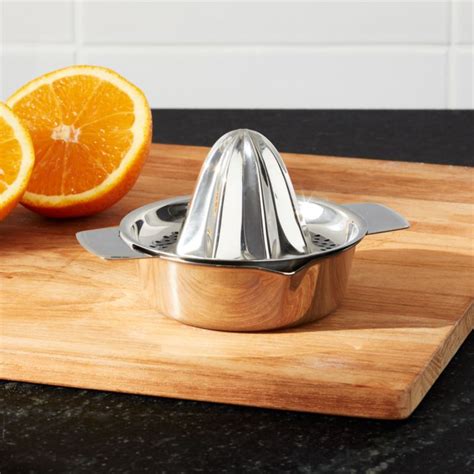 Stainless Steel Citrus Juicer + Reviews | Crate & Barrel