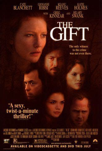 The Gift 2000 Movie Poster 27x40 Used Cate Blanchett, Hilary Swank ...