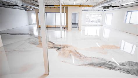 Marble Epoxy Floor Benefits - Concrete Coatings All Year