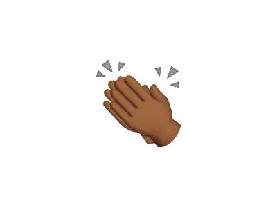 Inclusive animated clapping emoji for Slack by Peter Lewis on Dribbble